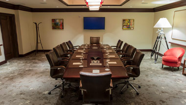 Executive Boardroom meeting space at L'Auberge Casino Hotel Baton Rouge